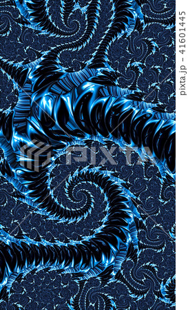 Fractal sparals background - abstract image 41601445