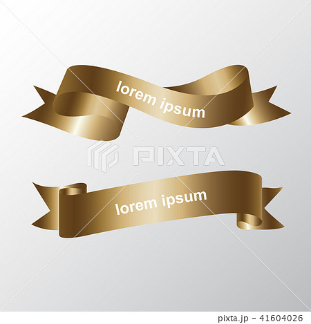 リボン フレーム ラベルのイラスト素材