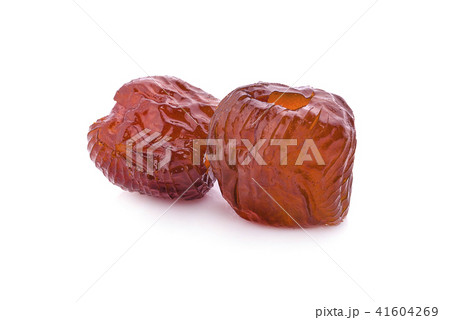 Thai dessert jujube sweet dried isolated 41604269