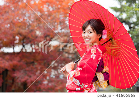 着物を着た女性 着物を着た女性 41605968