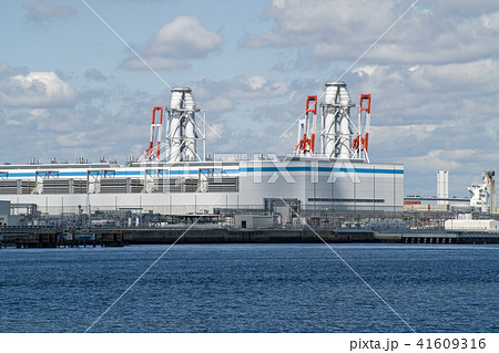 新設の西名古屋火力発電所 新設の西名古屋火力発電所 41609316