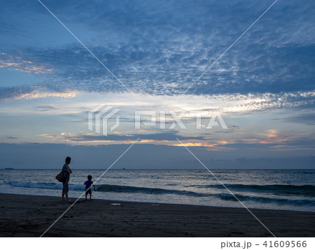 夕日 日没 夕焼け 41609566