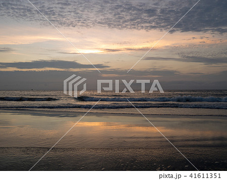 夕日 日没 夕焼け 41611351