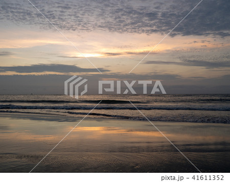 夕日 日没 夕焼け 41611352