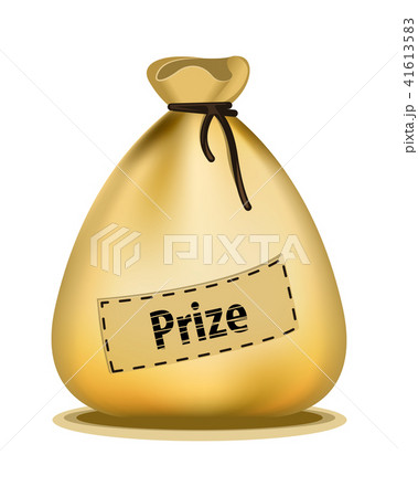 Money bag with text Prize Money bag with text Prize 41613583
