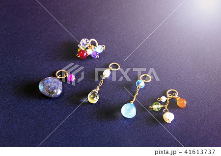 素敵な天然石のカラフルなアクセサリー 41613737