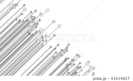 Molecules or atom isolated on white background. 41614627