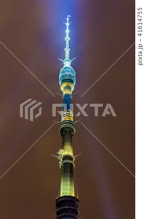 Ostankino Tower in Moscow, the tallest free-standing structure in Europe Ostankino Tower in Moscow, the tallest free-standing structure in Europe 41614755