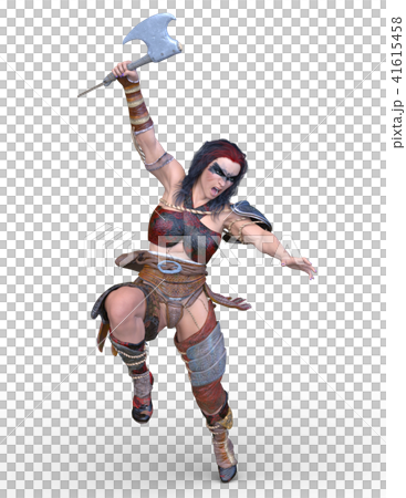 Female fighter 41615458