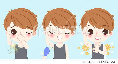 man with body odor problem man with body odor problem 41616108