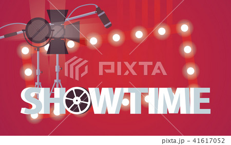 Vector illustration to movie and tv showowtime. 41617052