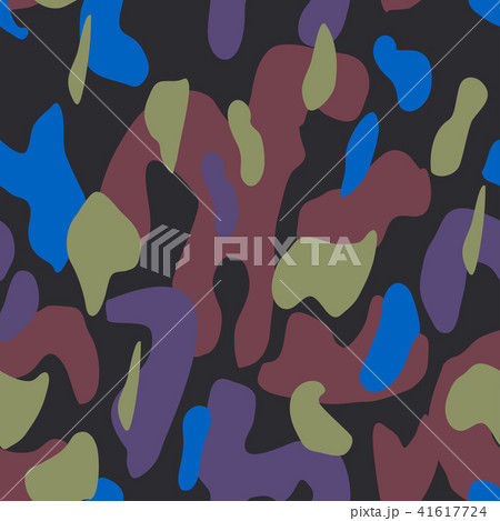 Camouflage pattern background seamless camo vector 41617724