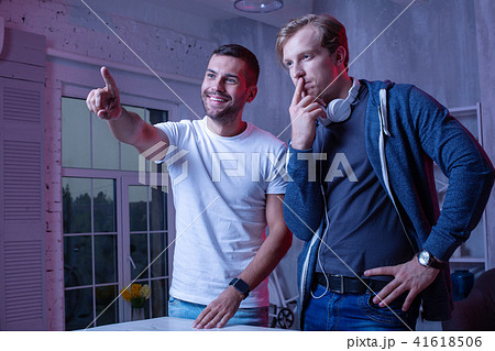 Appealing male colleagues developing software Appealing male colleagues developing software 41618506
