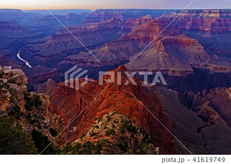 Grand Canyon National Park, Arizona at twilight Grand Canyon National Park, Arizona at twilight 41619749