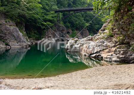 栃木県日光市　龍王峡（5月） 41621492