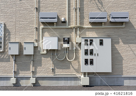 集合住宅の電気メーター 集合住宅の電気メーター 41621816
