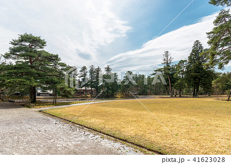 毛越寺庭園風景 41623028