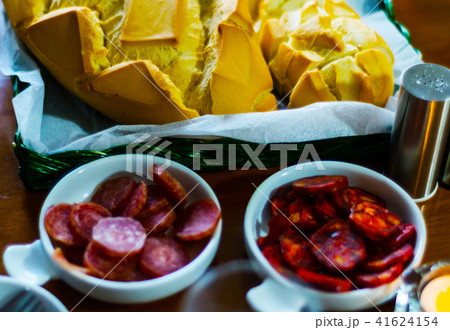 set of traditional Spanish sausages set of traditional Spanish sausages 41624154