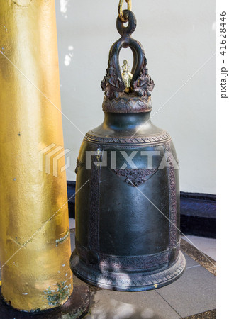 Large old brass bell. 41628446