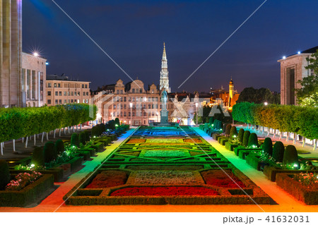 Brussels at sunset, Belgium, Brussels 41632031