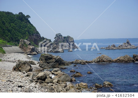 三陸の旅小袖海岸 41632504