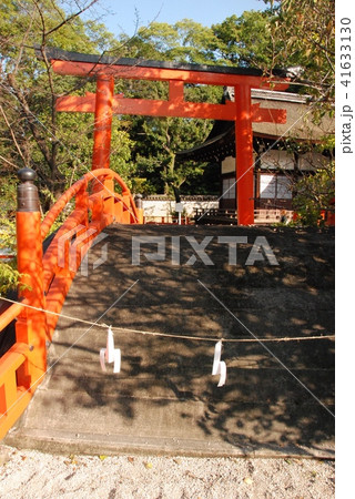 下鴨神社(賀茂御祖神社)の「輪橋(そりばし)」（京都市左京区下鴨泉川町） 41633130