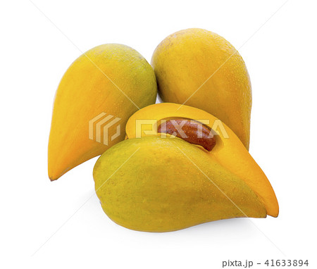 Pouteria campechiana isolated on the white 41633894