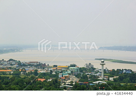 View of the Mekong River at Mukdahan 41634440