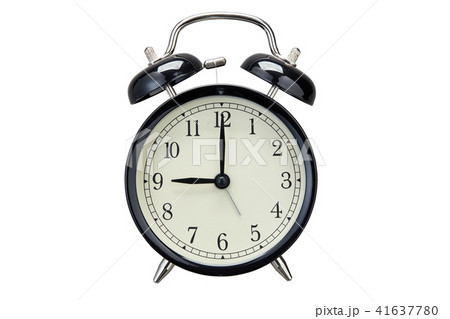 Alarm clock is showing the right time 41637780