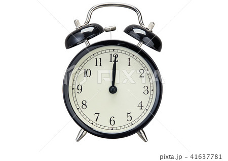 Alarm clock is showing the right time 41637781