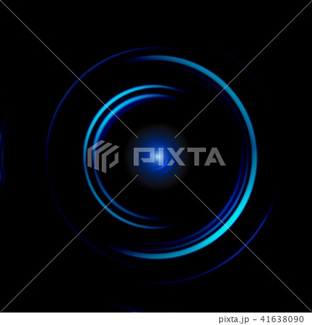 Abstract blue circural with eye reflections Abstract blue circural with eye reflections 41638090