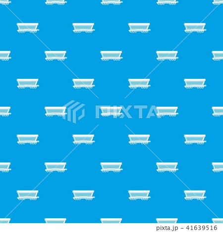 Freight car pattern vector seamless blue 41639516