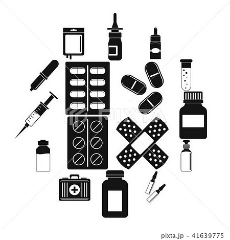 Doodle Style Bottle, Syringe And Pharmaceutical Sketch With Free Message On  Them To Indicate Being Free Of Drugs And Alcohol, Or That Those Items Are  Being Given Away Format Stock Photo, Picture