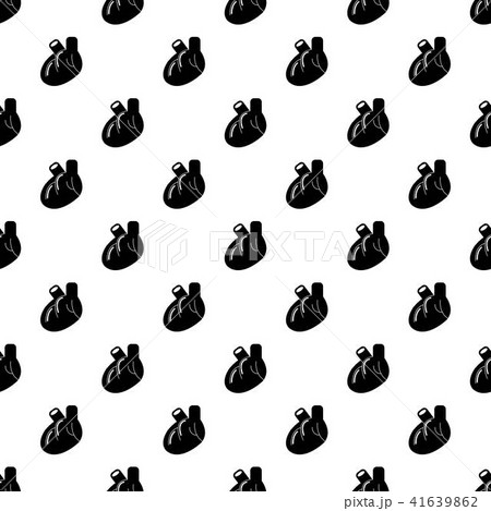 Heart organ pattern vector seamless Heart organ pattern vector seamless 41639862