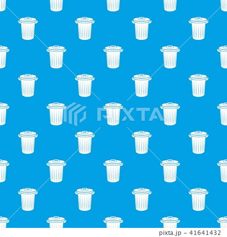 Bucket pattern vector seamless blue 41641432