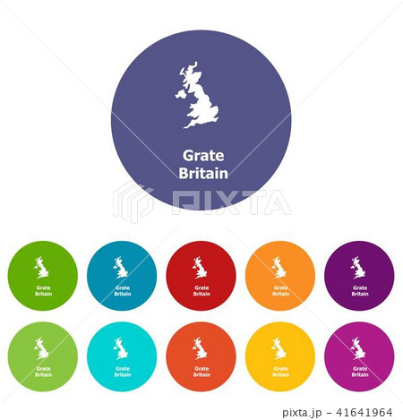 England map icon, simple style England map icon, simple style 41641964