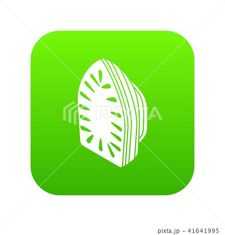 Iron icon green vector 41641995