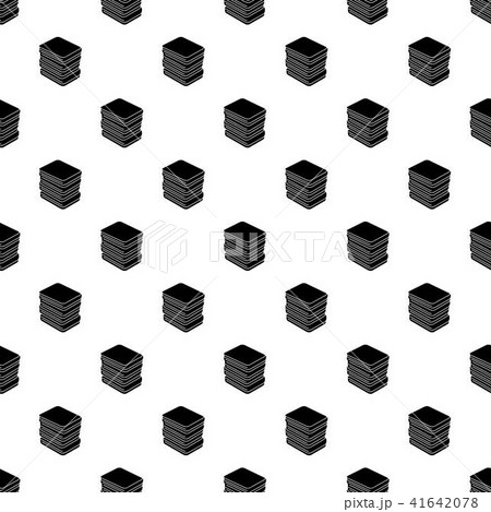 Arranged clothes pattern vector seamless 41642078