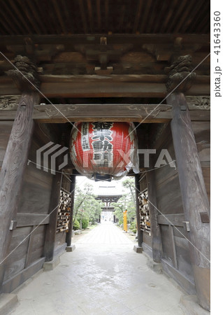 萬満寺の山門（仁王門）　千葉県松戸市馬橋 41643360