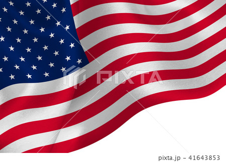 アメリカ 国旗 旗 背景 のイラスト素材