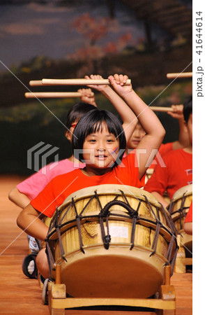 伝統楽器 子供 女の子 41644614