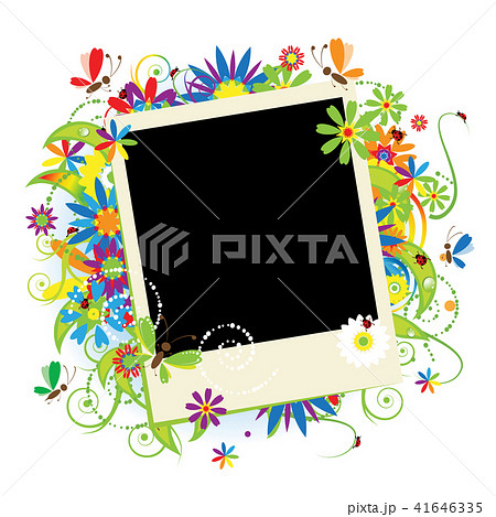 Summer holiday, insert your photo into frame 41646335