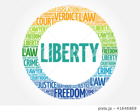 Liberty word cloud Liberty word cloud 41646869