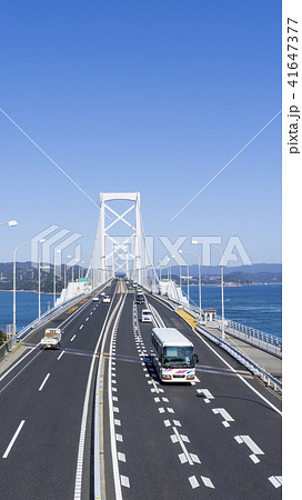鳴門大橋　高速道路 41647377