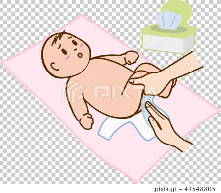 baby diapers drawing