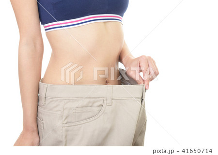 ダイエットに成功した女性 41650714