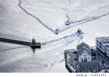 ships near the lighthouse, Alesund ships near the lighthouse, Alesund 41651451