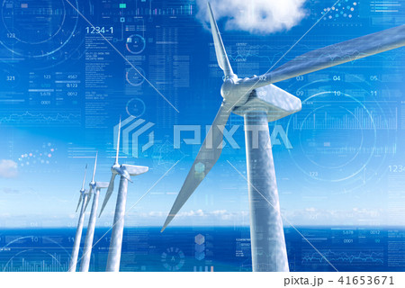 風力発電機 41653671