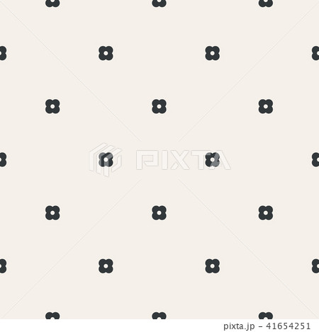 Flower sparse seamless pattern monochrome vector 41654251