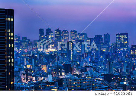 東京都市部の夜景 41655035